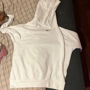 White nike hoodie